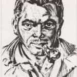 Autoportraits : Jack a bien changé sur celui d’octobre 44, par rapport au premier réalisé à Camp Stewart en août 1943.