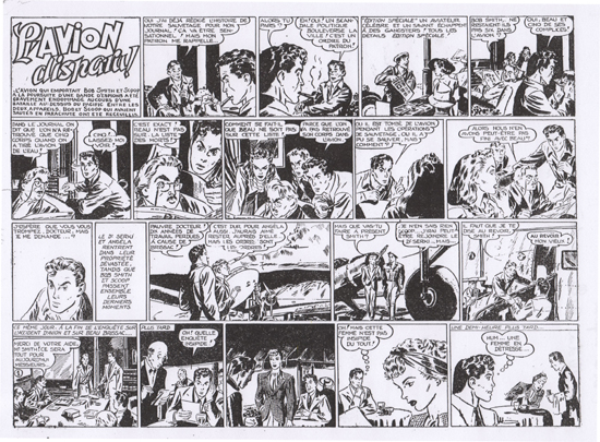 Kirby semble avoir dessiné ces cinq autres daily strips, publiés dans le récit complet collection Les Belles Aventures n°150 (éditions Mondiales, 3e trimestre 1946).
