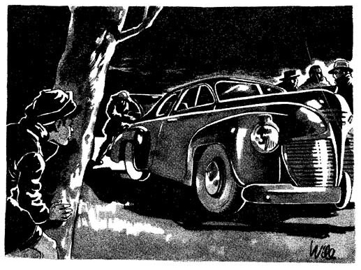 Illustration publiée dans Spirou, en 1947.