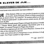 L'Âge d'or n°10  (décembre 1988), page 14.