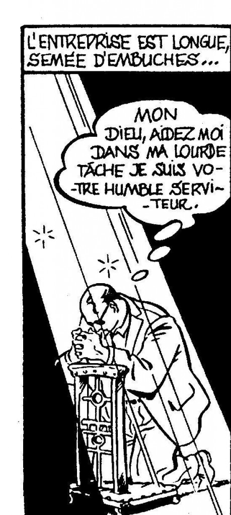 « La Vie exemplaire de Jijé » d'Yves Chaland, Serge Clerc et Denis Sire dans Métal Hurlant n°64 (6.81).