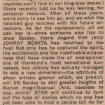 Bullpen Bulletin de juillet 1966.