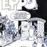 Encrage original pour la couverture du magazine Eppo n°39  en 1978