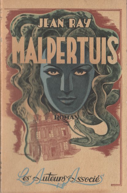 Couverture de l'édition originale de « Malpertuis », en 1943.