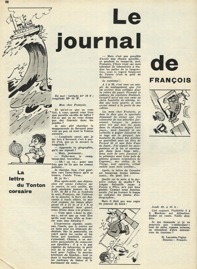 Journal de François