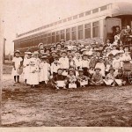 Un "train des orphelins" en 1914
