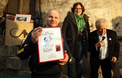 Remise du Prix Schlingo ; Photo Renaud Joubert pour la Charente Libre.