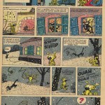 Première page d'une histoire en 2 planches publiée le n° 975 de dans Spirou, le 20 décembre 1956.