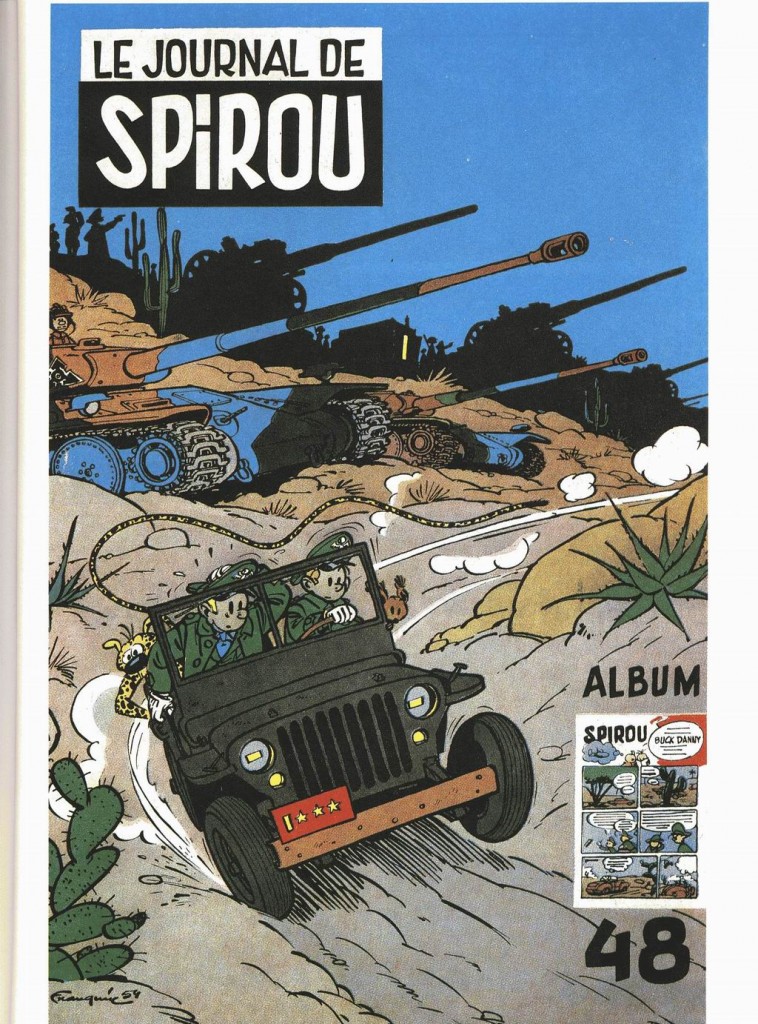 Couverture du recueil Spirou n° 48 (janvier 1954)
