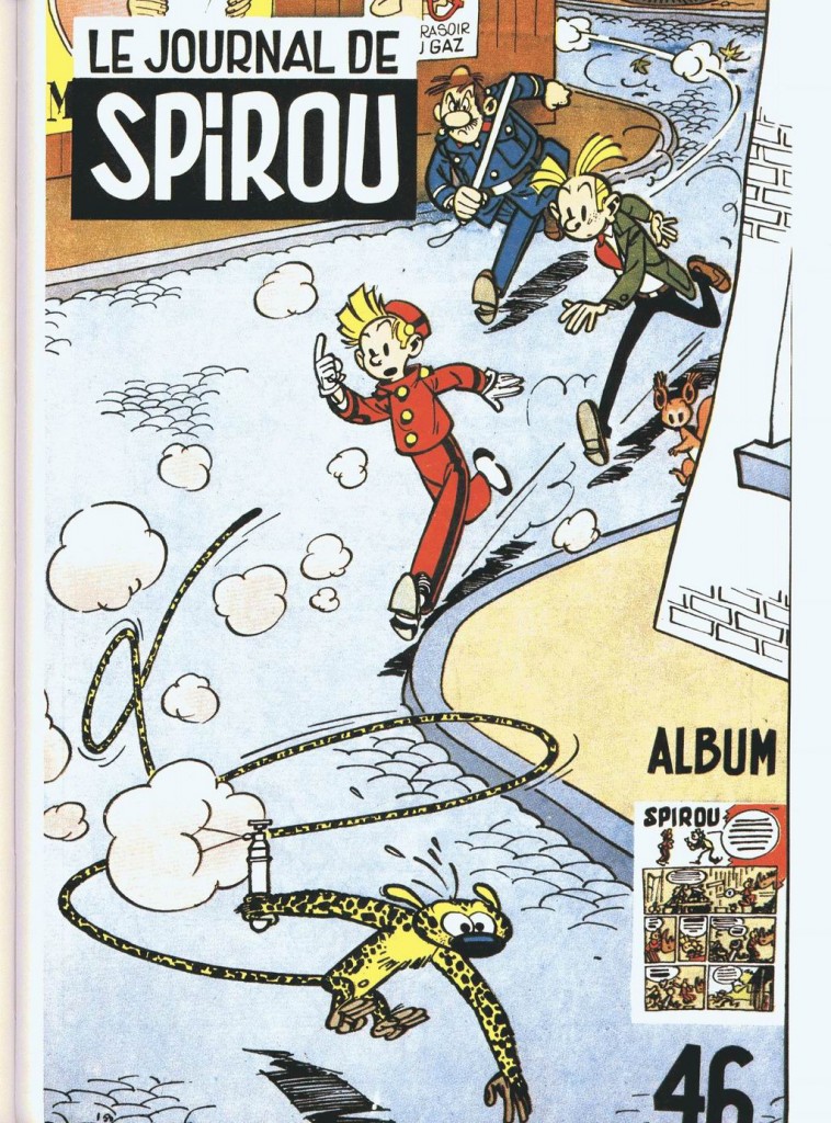 Couverture du recueil spirou 46 (juillet 1953)