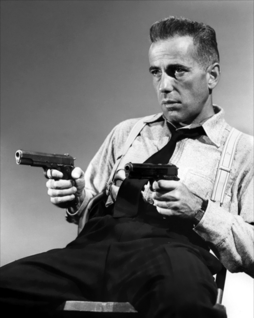 Humphrey Bogart dans  « High-Sierra ».