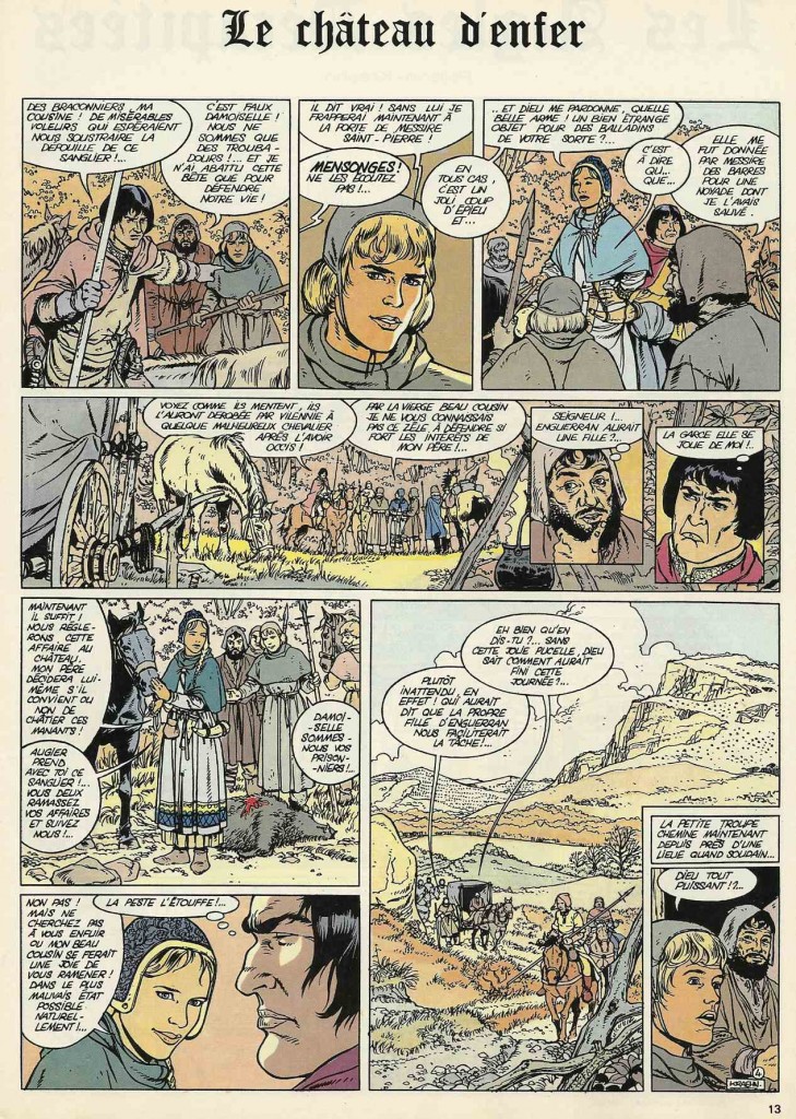 chateau enfer Extrait du premier épisode des « Aigles décapitées » dans Vécu, sous le titre « Le Château d'enfer ».