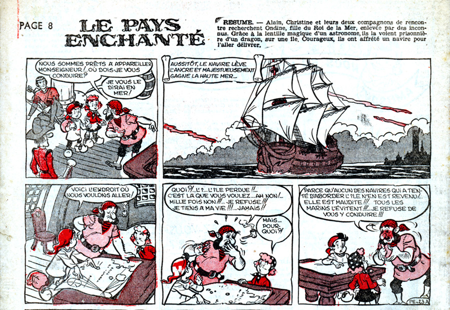 Le Pays Enchanté_LBJ 28 15 juillet 1954_via JYB
