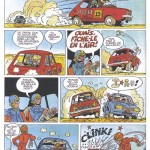 Première page d'un récit complet prévu pour Tintin et publié dans l'album « Martial » de Louis Cance et Jean-Paul Tibéri.
