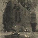 Illustration de Jules Férat et Adolphe-François Pannemaker pour "La Ville flottante" par Jules Verne (éd. Hetzel, 1872)