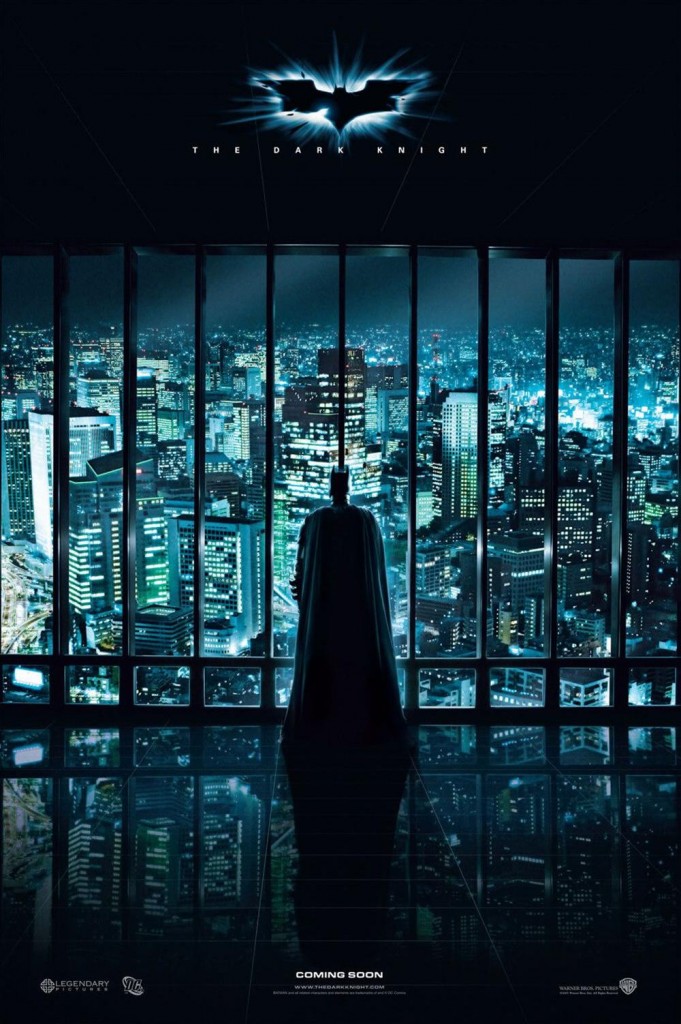 oster teaser pour "Batman, The Dark Knight : Le Chevalier noir" par le studio Crew Creative Advertising (2008)