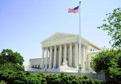 La Cour Suprême à Washington.