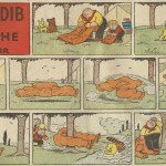 « Les Durondib et leur chien Adolphe » (« Dinglehoofer und his Dog Adolph », créé en 1926) est publié dans le Journal de Mickey du n° 27 du 21 avril 1935 au n° 93 du 26 juillet 1936.