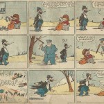 « P’tit Jules » (« Shorty », créé vers 1934) est publié dans le Journal de Mickey du n° 61 du 15 décembre 1935 au n° 95 du 9 août 1936.