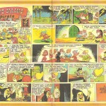 « Les Sept nains et le pirate » dessiné par Tony Strobl et datant de mai 1949.
