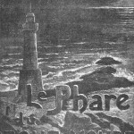 "Le Phare du bout du monde" de J. Verne (1901) - Illustration par George Roux