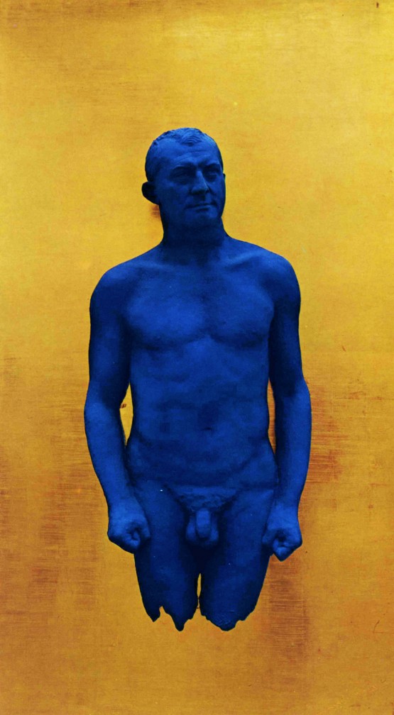Portrait-relief Arman par Yves Klein (1962)