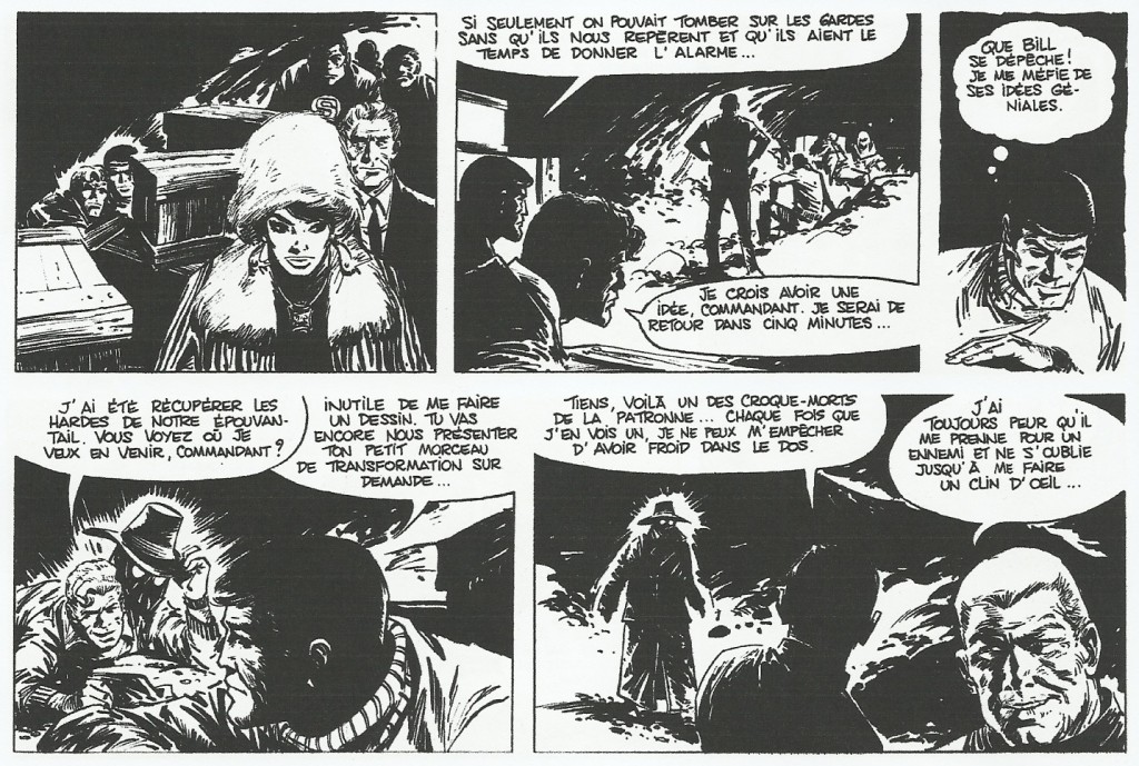 vance Un extrait des « Yeux du brouillard », la première aventure de Bob Morane où Follet aurait réalisé des crayonnés pour Vance.