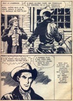 Une page de « Buck John » par Bob Leguay dans le pocket éponyme publié par Impéria.