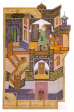 Miniature persanne peinte par Behzâd en 1489