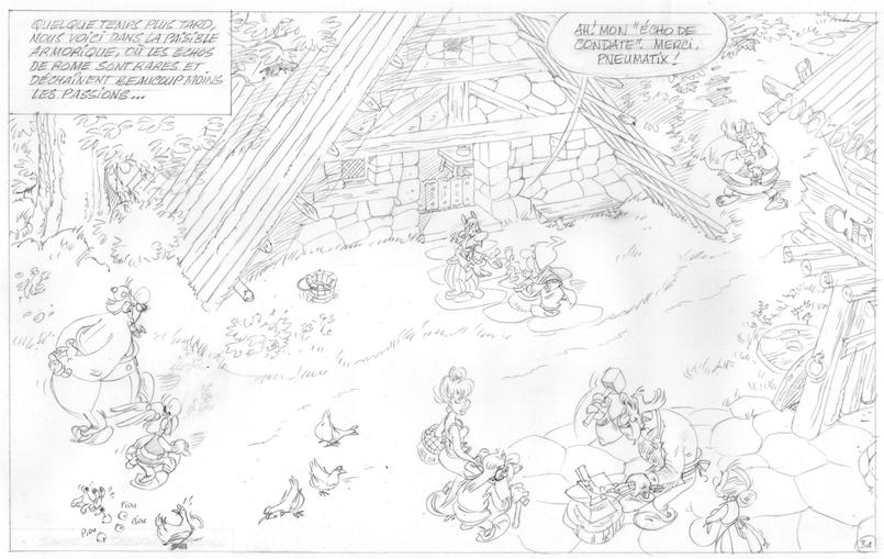 En Attendant Le Papyrus De Cesar Un Entretien Avec Didier Conrad Et Jean Yves Ferri Bdzoom Com