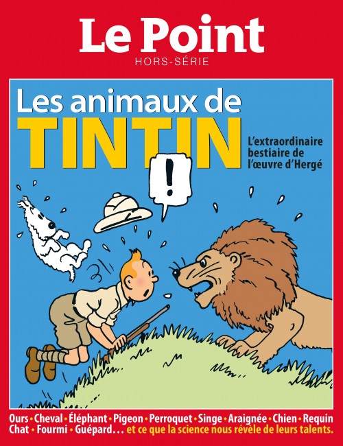 Les Animaux de Tintin couv
