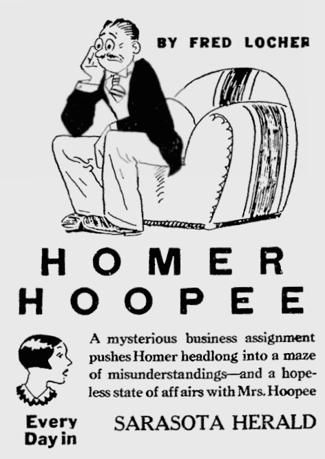 « Eusèbe » (« Homer Hoopee ») par Fred Locher.