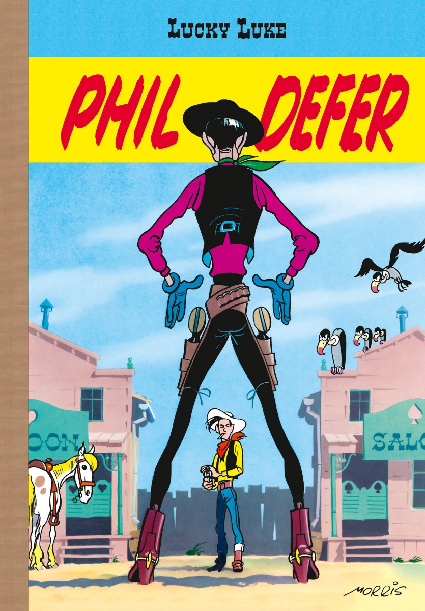 Phil Defer (Morris, 1956) : couverture et 1ère planche originale