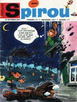 Couverture de Franquin pour le journal Spirou n°1540 (19 octobre 1967)