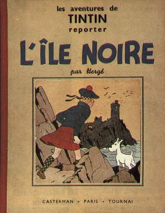 Tintin en Kilt 13cm l'île Noire Moulinsart Hergé 42192 