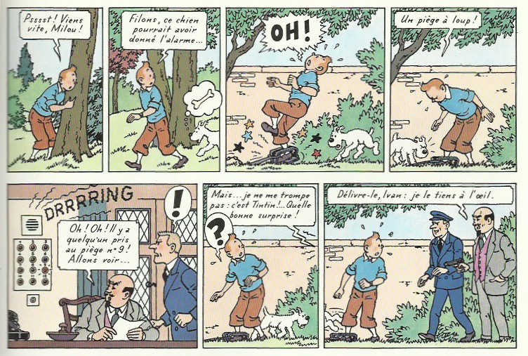 Puzzle - Tintin - L'île noire