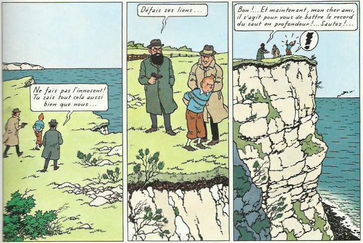 « L'Île noire » édition de 1965, page 8.
