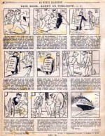 « Nick Nock, agent de publicité » de Jo Valle dans le Petit Illustré (1931).