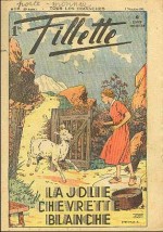 Une couverture (et un conte à l'intérieur) illustrée par Étienne Le Rallic au n° 1742 du 7 décembre 1941.