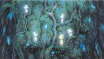 Les "êtres des bois" dans le film Princesse Mononoke (Studio Ghibli, 1997)