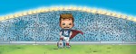 Super Victor la mascotte de l'Euro 2016