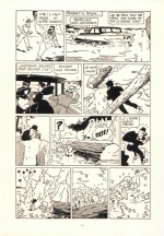 Une page joliment restaurée de « Félix » par Maurice Tilleux, aux éditions de l'Élan.