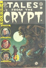 L’une des plus belles couvertures de Davis pour les horror comics de E.C. : Tales from the Crypt n° 46 (février-mars 1955), le dernier numéro de la série...
