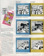 En mars 1955, le magazine Better Homes and Gardens publie un article sur le tout jeune Comics Code, avec des exemples de censures réalisées par les éditeurs pour l'acceptation de leurs revues.