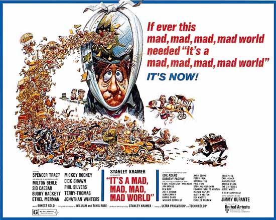 L’affiche de "It’s a Mad, Mad, Mad, Mad World".