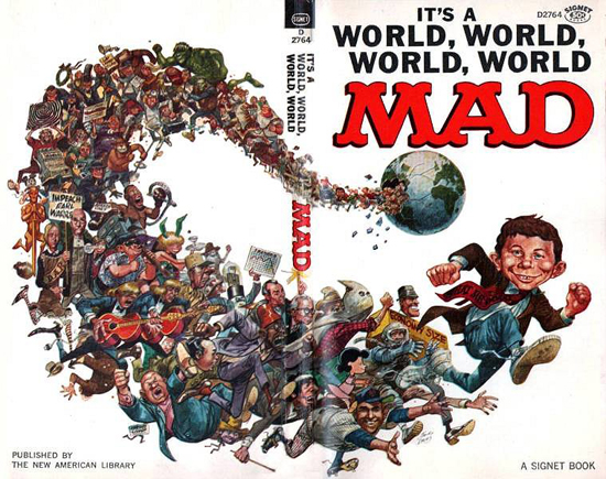 Le petit format Mad Paperback n° 19 : « It's a World, World, World, World Mad ».