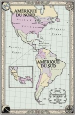 Carte Amérique 1860