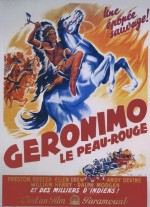 Affiche de Geronimo le Peau rouge (1939) par Paul Sloane