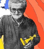 Antonio Hernández Palacios recevant le Yellow Kid du meilleur dessinateur au festival de Lucca, en 1974.