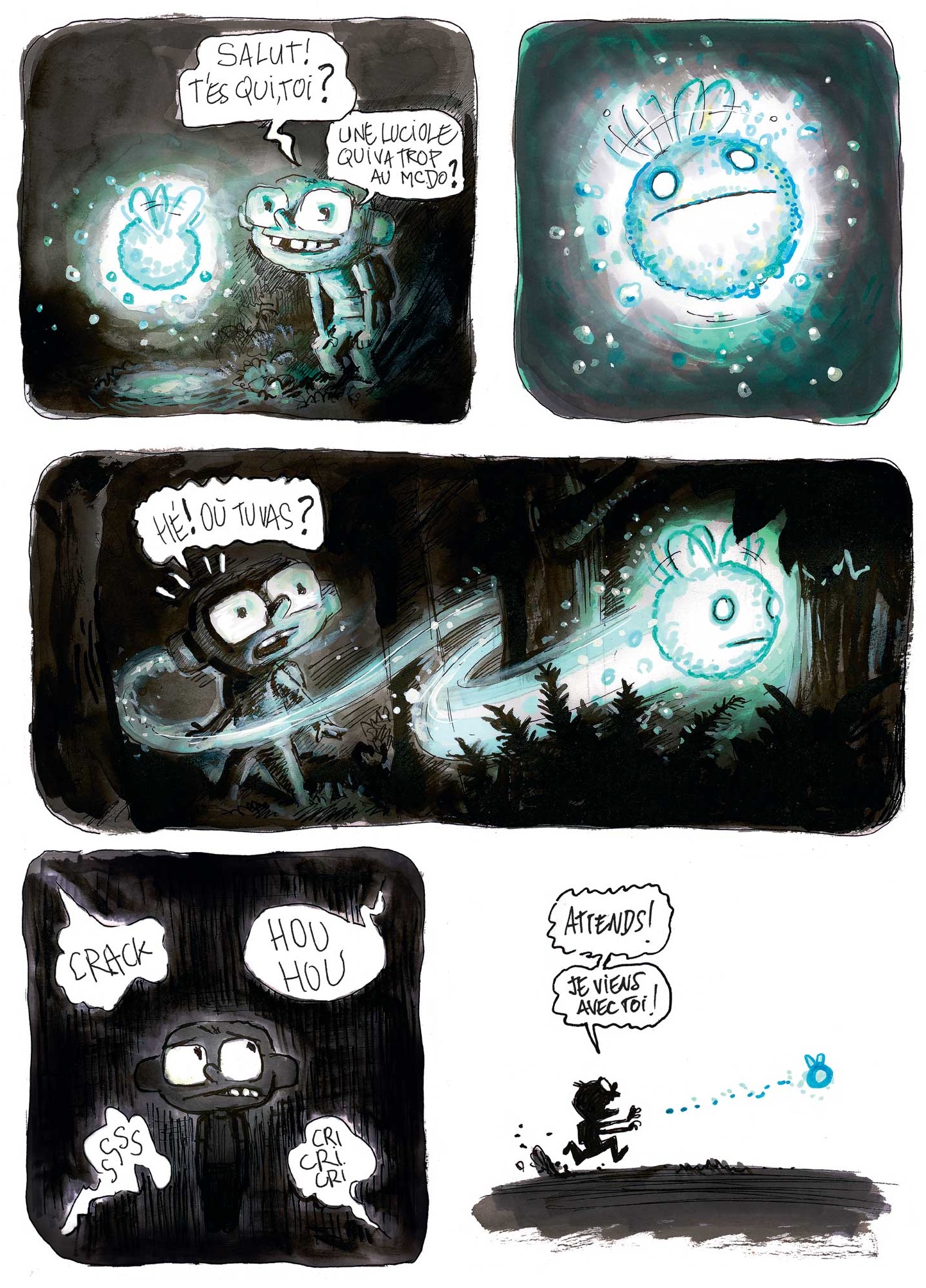 Dans la forêt sombre et mystérieuse page 27